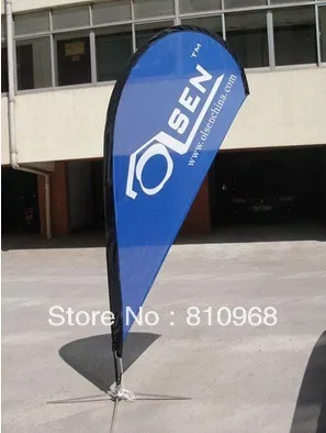 

outdoor banner, outdoor flag, beach flag (with print your design)