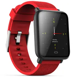 Умные часы с цветным экраном, водостойкие спортивные Смарт-часы для Android iOS, монитор сердечного ритма, кровяное давление 1,3 дюймов, OLED