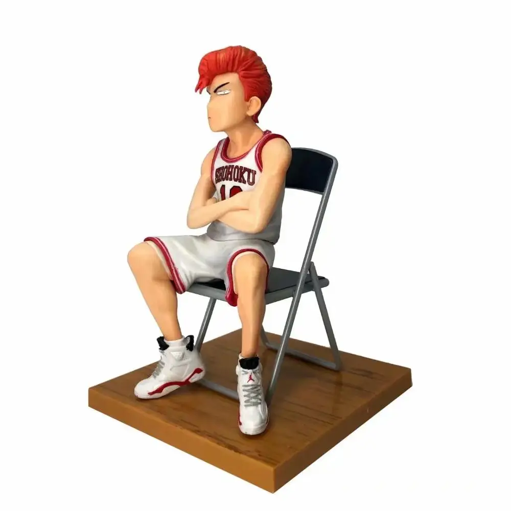 Аниме Slam Dunk белая Shohoku Rukawa Kaede Mitsui Hisashi Miyagi Ryota Акаги Такенори Hanamichi Sakuragi фигурка