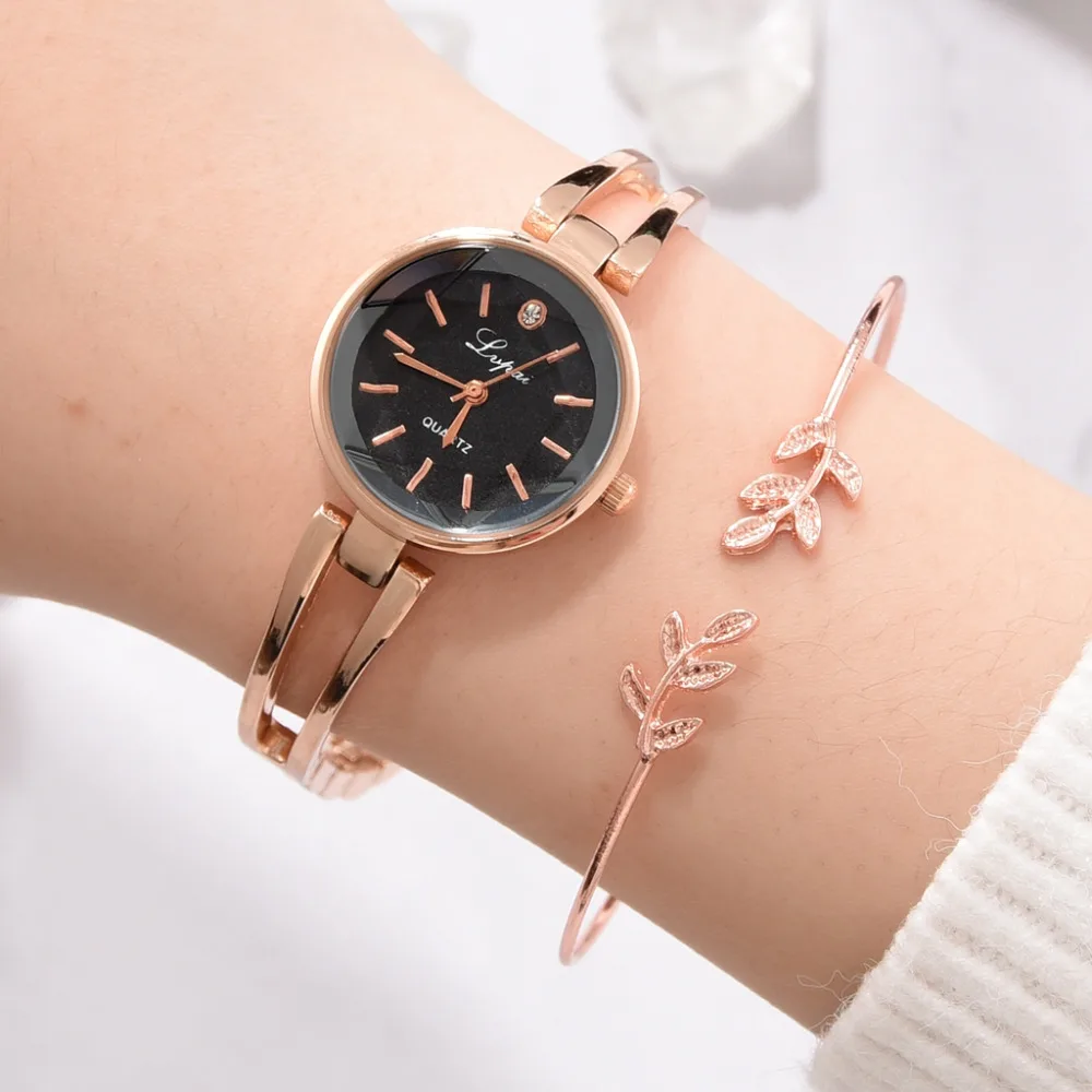 Lvpai Брендовые женские часы-браслет для женщин, модные нарядные часы, Топ бренд, роскошные женские наручные часы, Relogio Feminino набор