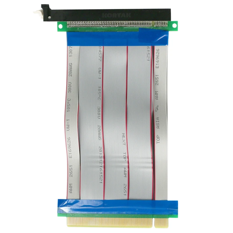 Новая карта расширения PCI E 16X до гибкий подъемник 1X 4X 8X 16 X для майнинга BTC|Платы