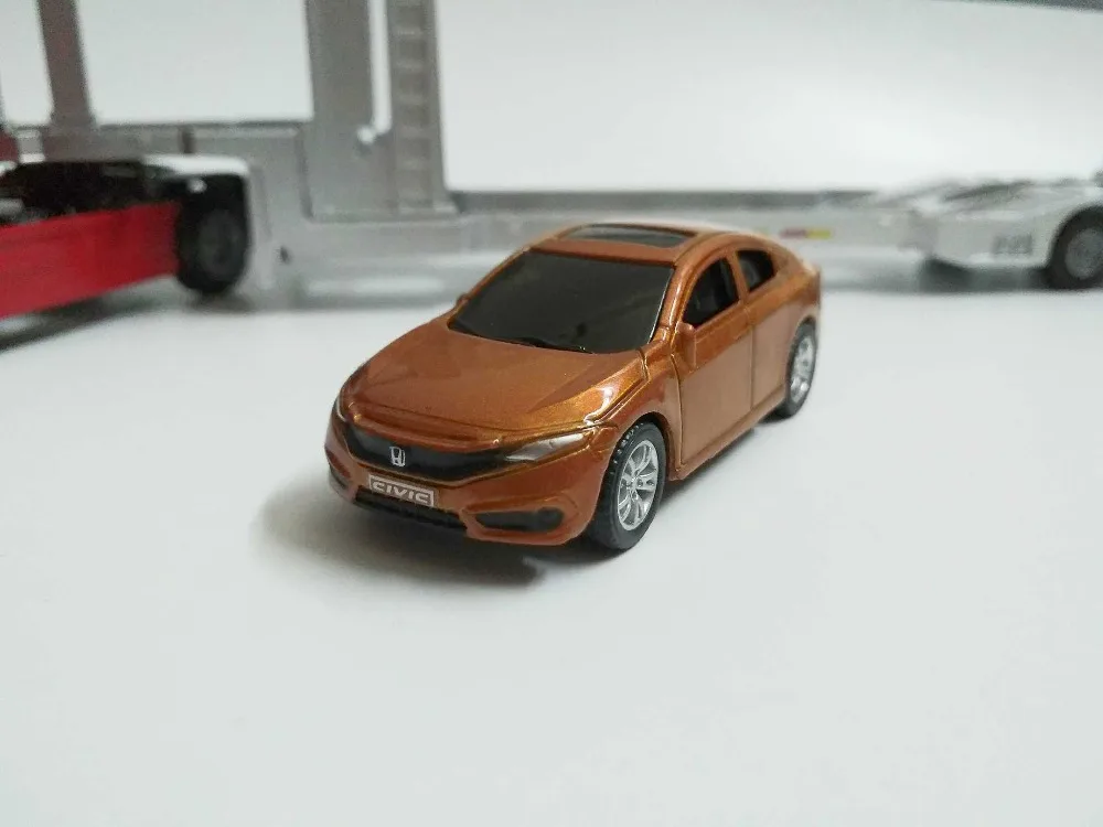 1:50 литая модель для набора 9 Honda 15-летия(Dongfeng грузовик, CRV, XRV, URV, CIVIC, Jade, Spirior и т. Д.) игрушечный автомобиль из сплава