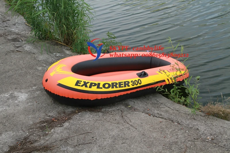 uc kisi intex explorer 300 sisme yuzme