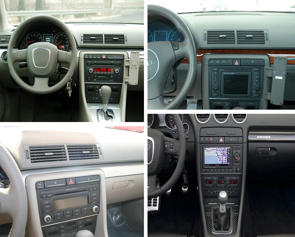 Best Android 8.0 RK3188 2G RAM 2Din Car DVD Player  For A4 S4 RS4 2002-2008 Quad Core CANBUS WIFI 4G GPS Navigation FM Car Radio Map 1