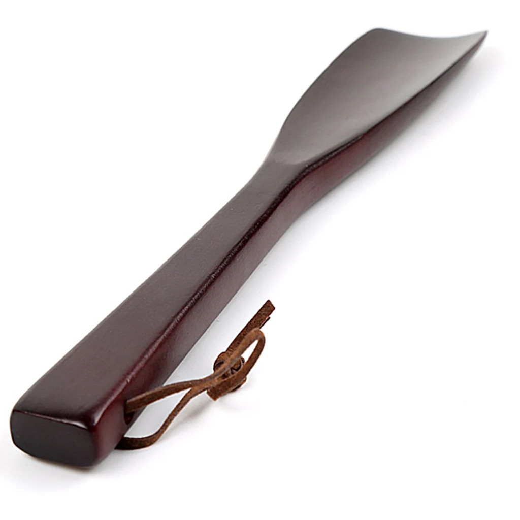 Women Mens Wooden Shoehorn Long Shoe Horn with Loop Convenient for Hanging Shaped To Fit Your Heel Women Mens Wooden Shoehorn Long Shoe Horn with Loop Convenient for Hanging Shaped To Fit Your Heel