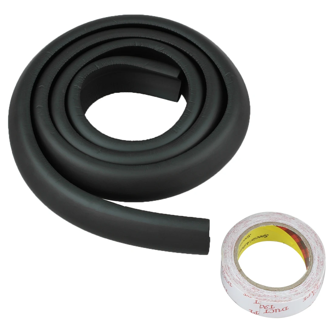 2m Thicken Baby Safety Corner Protective Rubber Blackin Edge & Corner