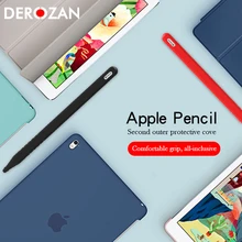 Derozan Tablet Touch Stylus Pen Защитные чехлы для Apple Pencil 2 чехол для iPad пенал переносная Крышка для iPad Pro 10,5