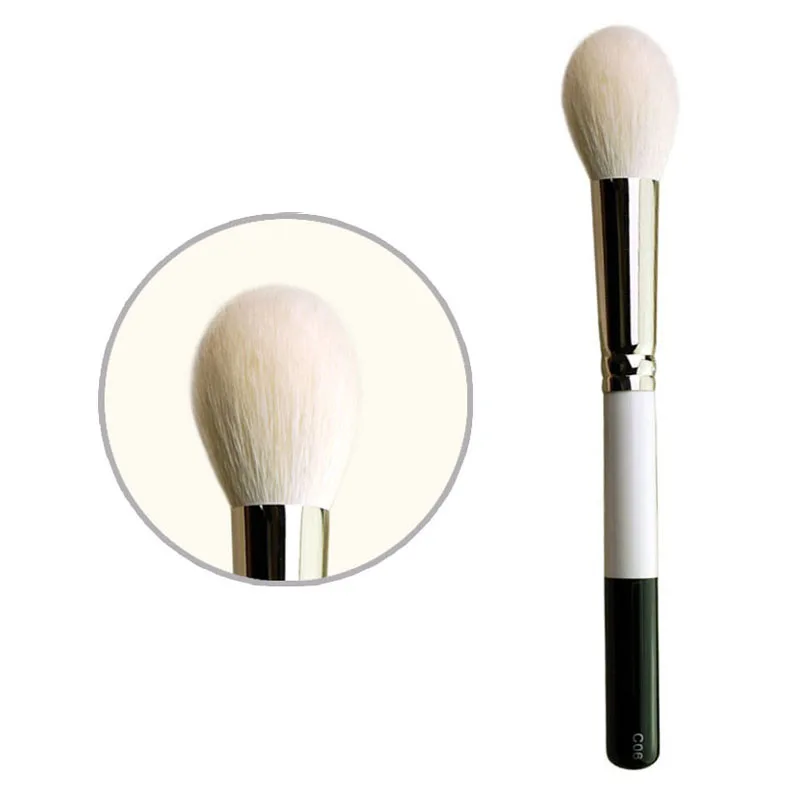 

C06 Professional Make Up Brush Round Blush Brush Manually Bundled Natural Goat Hair Makeup Brushes