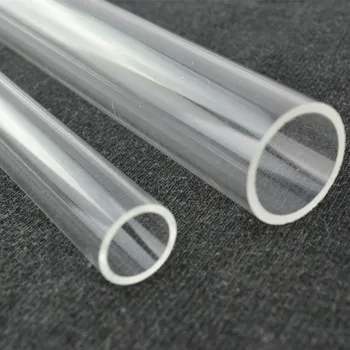 

56pcs OD10x2x1000mm Clear Acrylic Tube Plastic Aquarium Water Pipe Perspex Home Improvement Towel Rail Chandelier Crystal