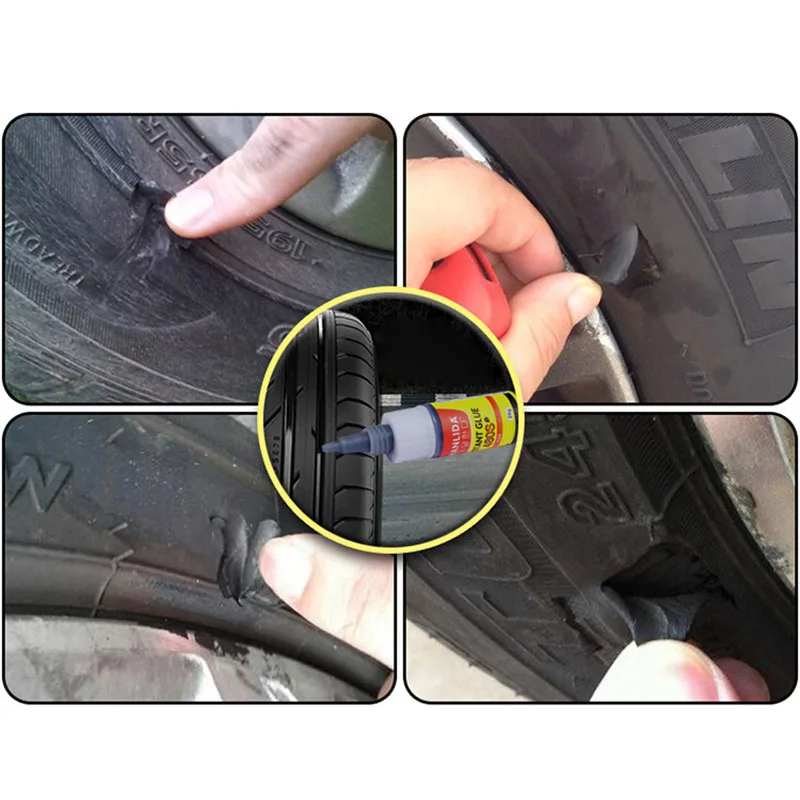 

20g Car Wheel Tire Tool Tyre Sealer Protection Puncture Sealant Glue for Bike Car Tire Patch Repair NR-shipping
