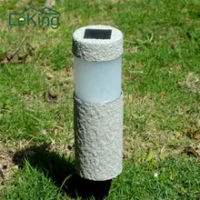 Солнечный газон лампы Водонепроницаемый белый светильник для дома и сада Открытый Путь Пейзаж украшения