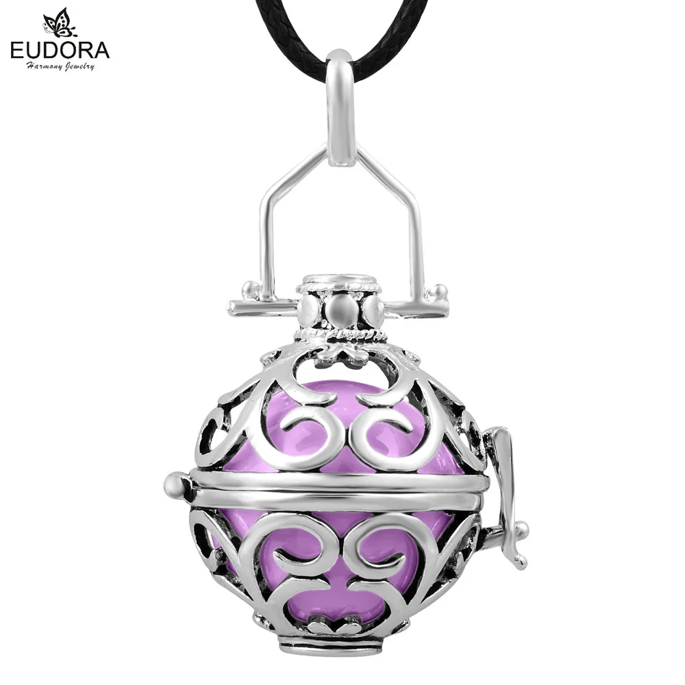 Eudora ожерелья для мам 18 мм подвеска Гармония медная металлическая клетка с