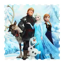 Disney Princess Frozen Girls Soft EVA Puzzles Foam Baby Play Mats for Children Girl Room Carpet Decor 9PCS Split Joint 1cm Thick