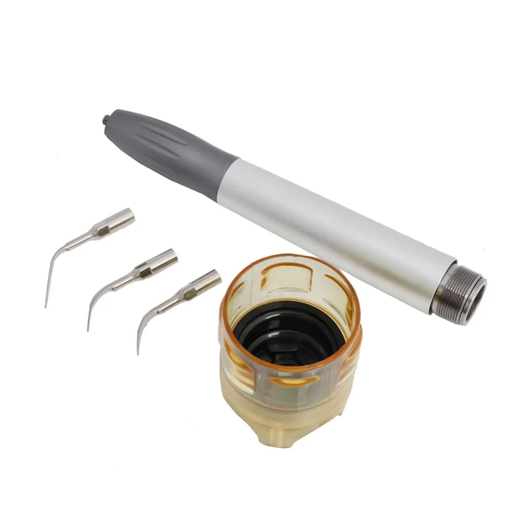 Kopen Tandheelkundige Ultrasone Scaler Borden Midwest 2 4 Gaten B2 M4 Scaler Handstuk met 3 Tips G1  g2 G3