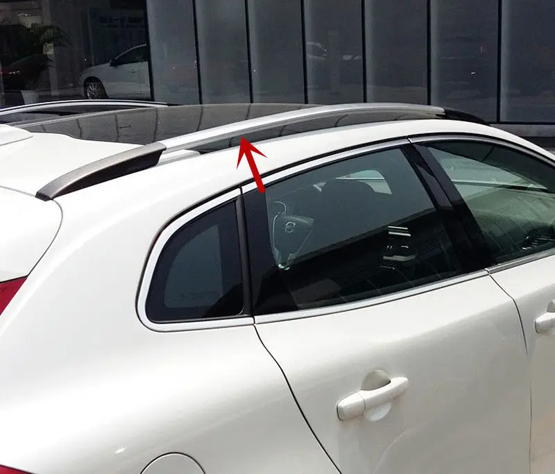 For Volvo V40 20132018 Cargo Top Roof Rack Cross Bars Luggage Carriers