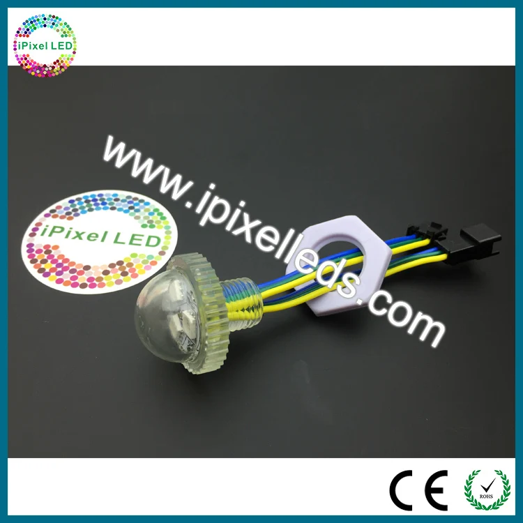 Логотип DC12V 3 SMD5050 RGB 25 мм пикселей, светодиодный