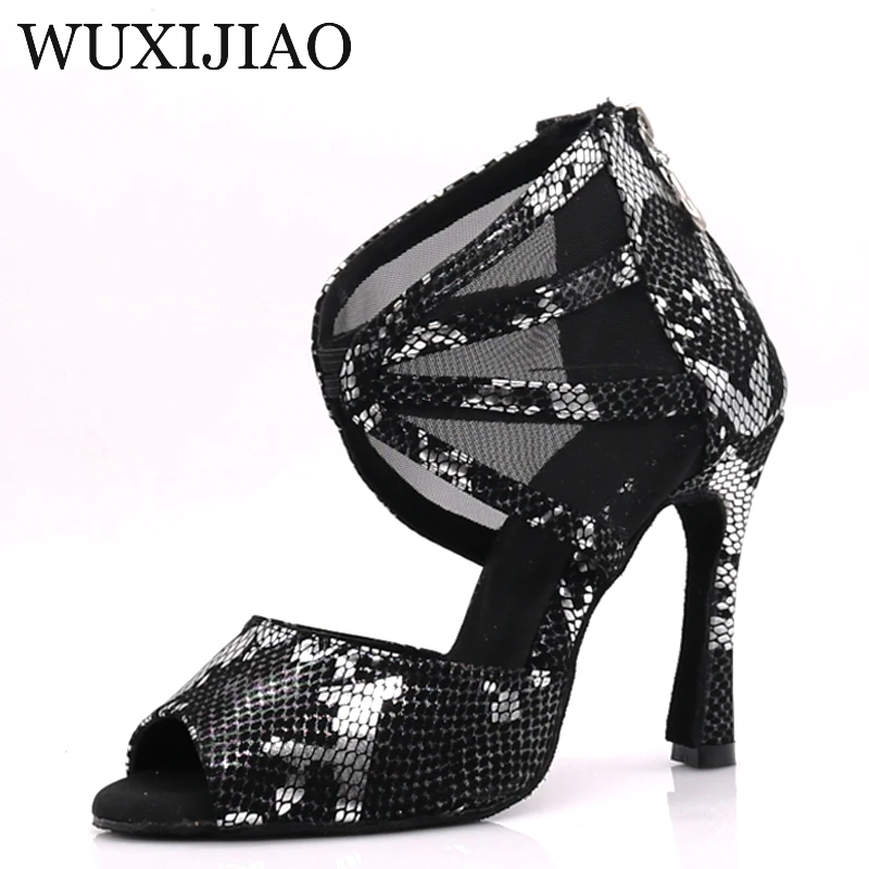 WUXIJIAO; Обувь для бальных танцев; женская обувь; zapatos de mujer; обувь для латинских танцев; обувь для сальсы; chaussure femme