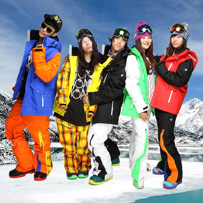 Nuevo snowboard doble cubierta cinturón de esquí es más grueso, impermeable, transpirable, cálido, al aire libre camisetas de esquí, envío gratis, chaqueta de esquí para hombres