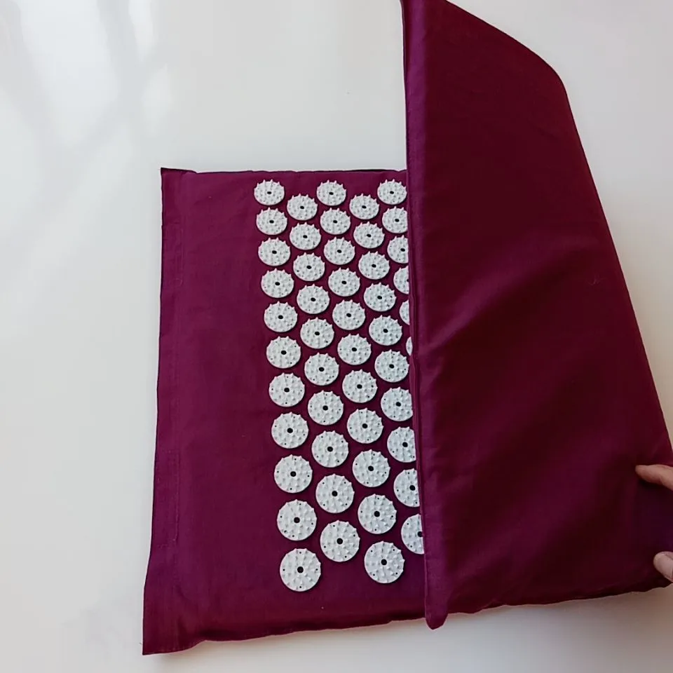 Massager Cushion Acupuncture Sets Relieve Stress Back Pain Acupressure Mat/Pillow Massage Mat Lotus Spike Massage and Relaxation Massager Cushion Acupuncture Sets Relieve Stress Back Pain Acupressure Mat/Pillow Massage Mat Lotus Spike Massage and Relaxation