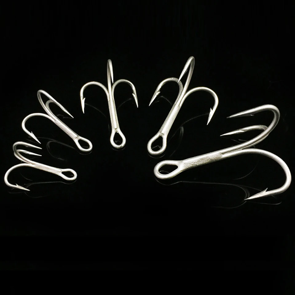 

WALK FISH 10PCS/Lot 2# 4# 6# 8# 10# High Carbon Steel Fishing Hook Saltwater Resistant Fishhooks High Strength Seawater Hooks