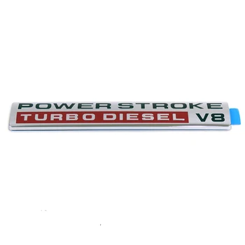 

150pcs NEW 2005-2010 CHROME BLACK AND RED Power Stroke Diesel V8 DOOR BADGES