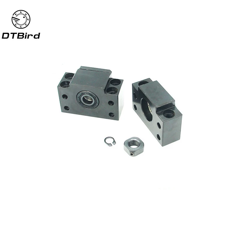 

Free shipping BK15 BF15 Set : one pc of BK15 and one pc BF15 for SFU2005 SFU2010 Ball Screw End Support CNC parts XYZ
