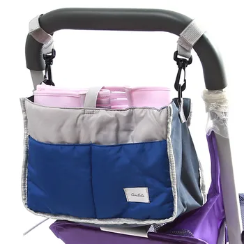 

Baby Stroller Hanging Storage Diaper Bag Baby Car Bottle Nappy Bags Buggy Hook Organizer Bag Accessories