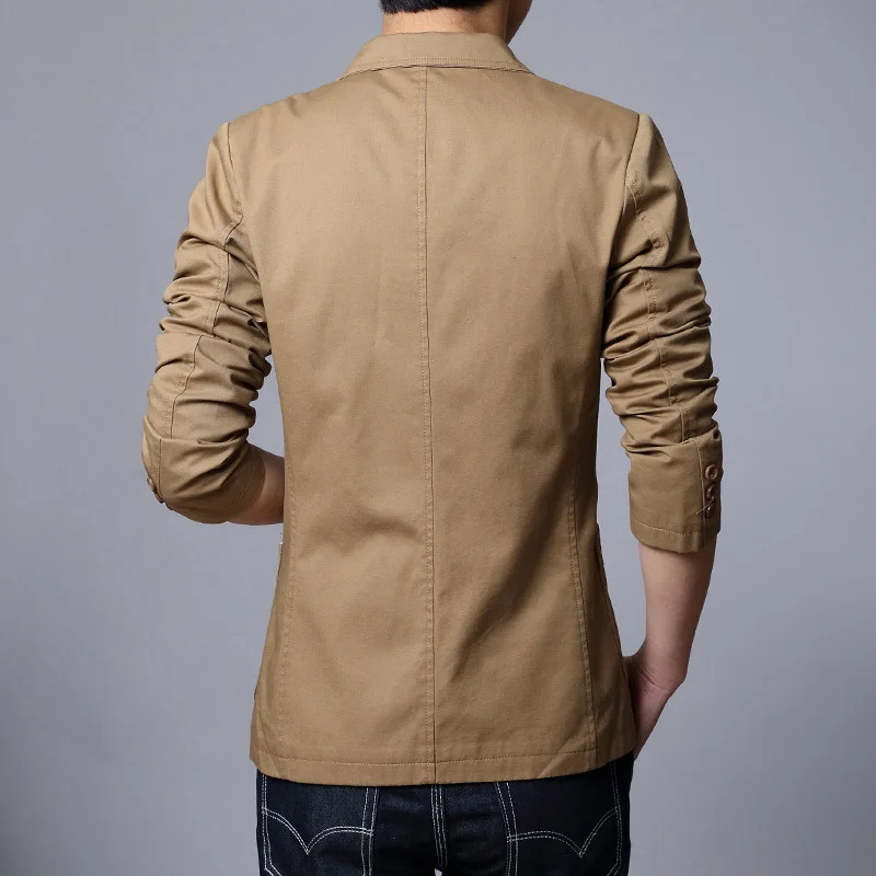 2017 Cheap Mens Formal Dress Slim Blazer Jacket Plus Size 4XL 5XL Korean Men Casual Suits Big Sizes Black Purple Khaki Beige 2017 Cheap Mens Formal Dress Slim Blazer Jacket Plus Size 4XL 5XL Korean Men Casual Suits Big Sizes Black Purple Khaki Beige