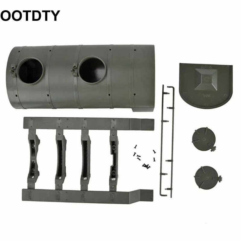 

Remote Control Remodel Accessory Simulation Train Oil Transport Tank Car Tanker Truck Model For WPL B24 B16 B36