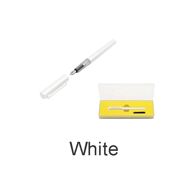 Оригинальная ручка Xiao mi KACO SKY, перьевая ручка, 0,3 мм-0,4 мм, стандарт ЕС, Сумка с чернилами, 4 цвета, с коробкой, Xiaomi mi дома - Цвет: White