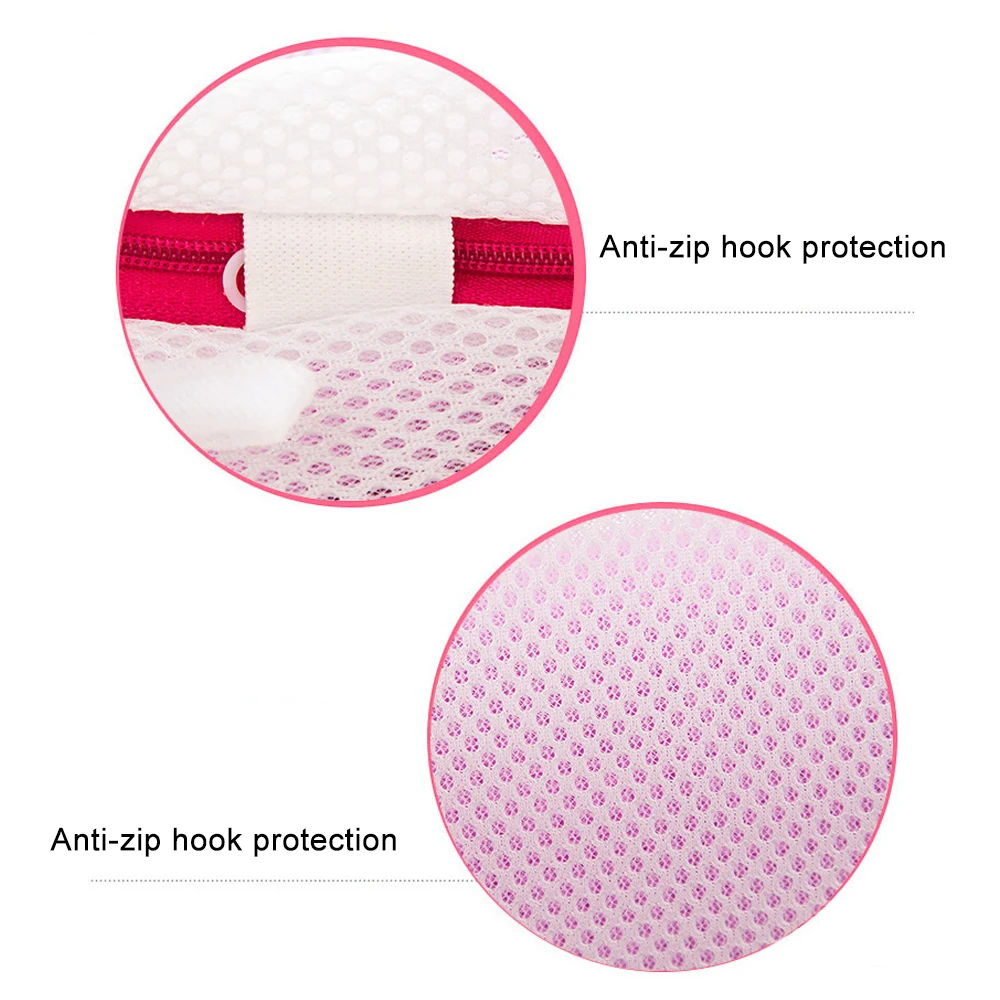 Fashion Fine Embroidered Bra Lingerie Special Wash Laundry Bag Padded Machine Washable Mesh Kit Laundry Basket Bag Laundry Bags (7)