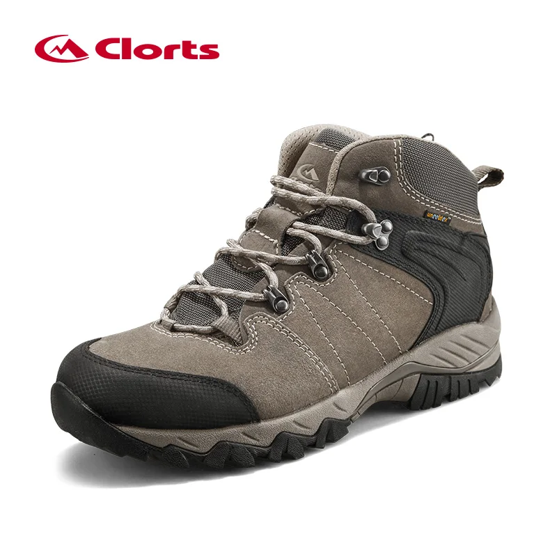 

Clorts Waterproof Hiking Boots Men Trekking Shoes Genuine Leather Outdoor Shoes Men's Hiking Sneaker Mountain Shoes HKM-822A/G