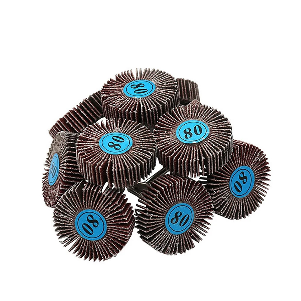 

For Dremel Accessories New 5pcs Grit Grinding Sanding Sandpaper Flap Wheel Discs For Rotary Tool Shutter Polishing Wheel
