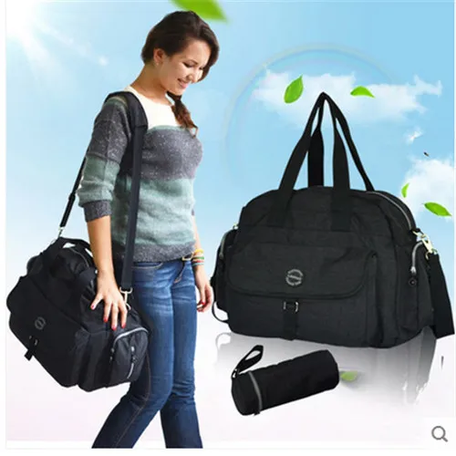Набор сумок для подгузников, многофункциональная сумка для мамы, Детская сумка для подгузников, сумка для хранения через плечо, сумка для рук, набор, Новинка - Цвет: 1