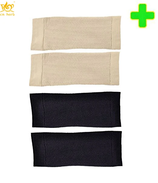 

Cn Herb 2 Pairs Combo Slimming Compression Arm Shaper Helps Tone Shape Upper Arms Sleeve