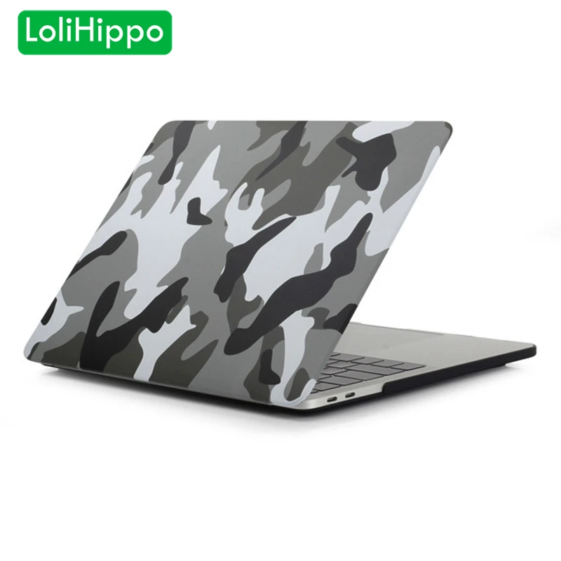 LoliHippo New Camouflage Laptop Case Notebook Protective Cover for font b Apple b font font b