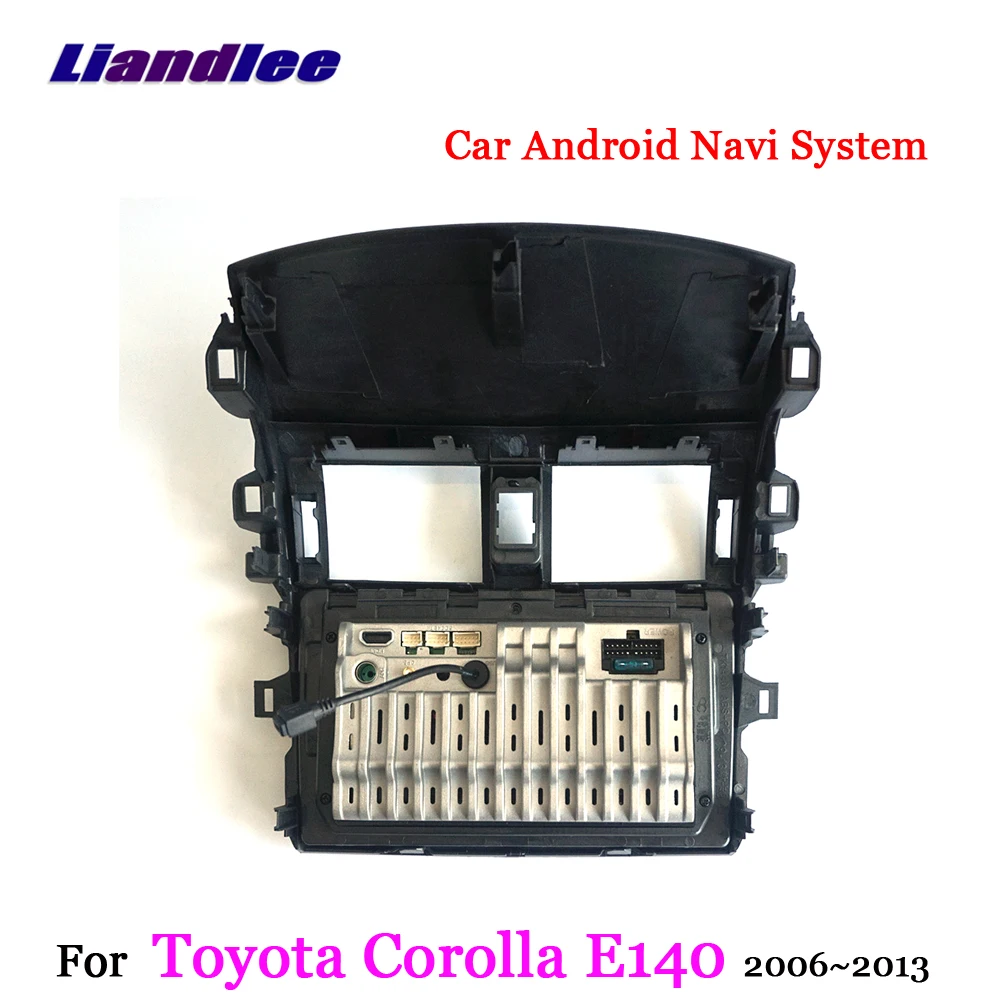 Flash Deal Liandlee For Toyota Corolla E140 2006~2013 Android 7.1 System Radio Carplay BT Camera Wifi FM GPS Map Navi Navigation Multimedia 3