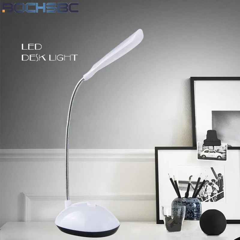  BOCHSBC LED Desk Lights Eye Protection Reading Night Light 360 Degree Rotation Portable Mini Book L - 33051246641