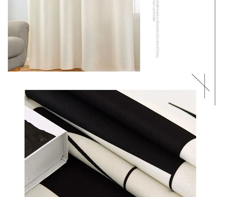 Одиночные панели цифровая печать 3d занавески s для гостиной в скандинавском стиле белые современные занавески дизайн занавески для спальни s