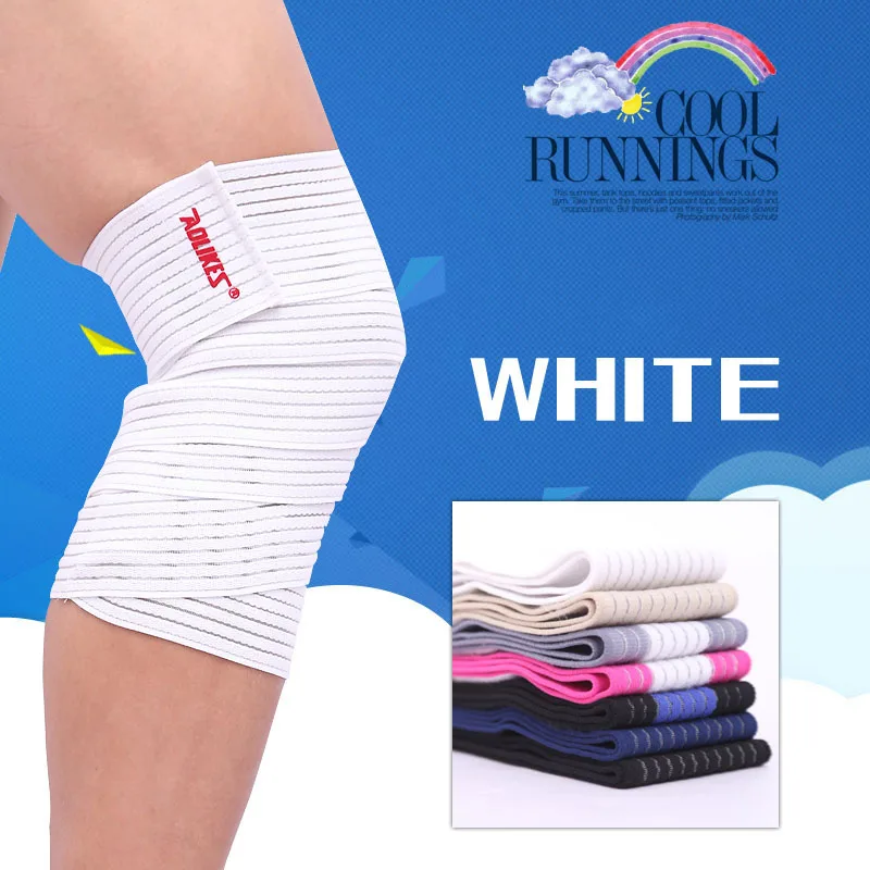 AOLIKES unids 1 pieza Bandagem Elastica rodilla Protector deporte cinta Kinesiológica banda elástica joelheira vendas deporte AOLIKES unids 1 pieza Bandagem Elastica rodilla Protector deporte cinta Kinesiológica banda elástica joelheira vendas deporte