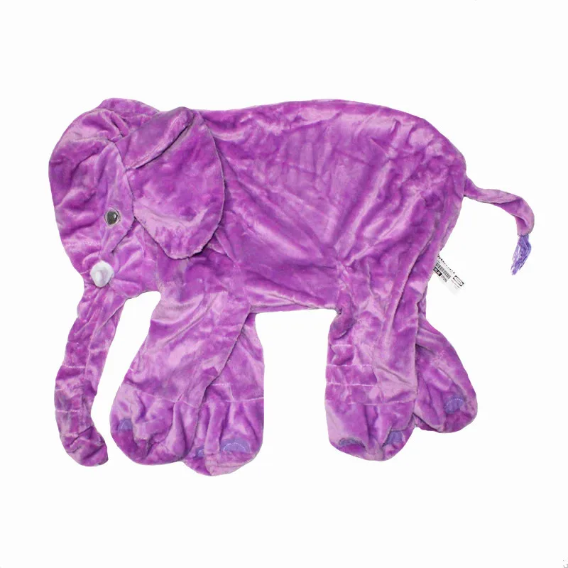 40/65 см, плюшевая кукла-Слон, детская подушка для сна, милая мягкая игрушка для новорожденного, кукла для ребенка, подарок, кожаный чехол