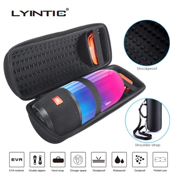 

Hard EVA Travel Carry Case Pouch for JBL Pulse 3 Speaker Carry Storage Case Bags for JBL Pulse3 Bluetooth Speaker Bag With Belt
