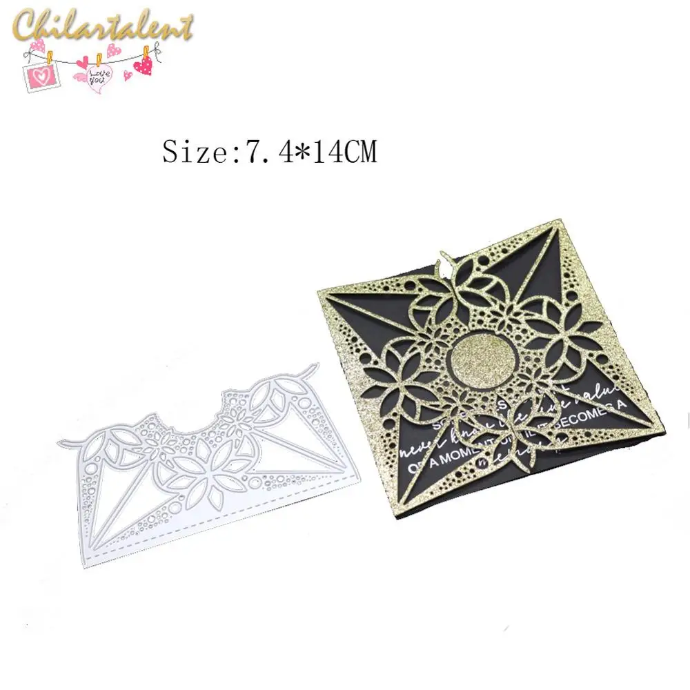 

Irregular flower frame Metal Cutting Dies Stencils For DIY Scrapbooking Embossing Paper Card Die Cuts Photo Album Making Craft