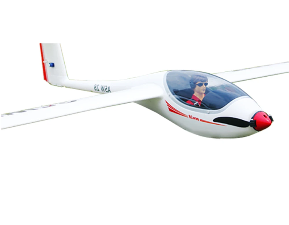 Модель самолета Volantex ASW28 RC RTF 2 6 м с бесщеточным сервоприводом 30А батарея ESC THZH0103|rtf