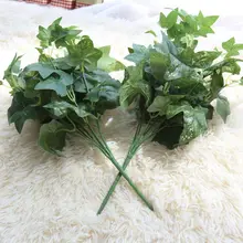 

Artificial silk plant wall accessories7 Effie leaf imitation flowers green plants decorative leaves artificial flowers good 10pc