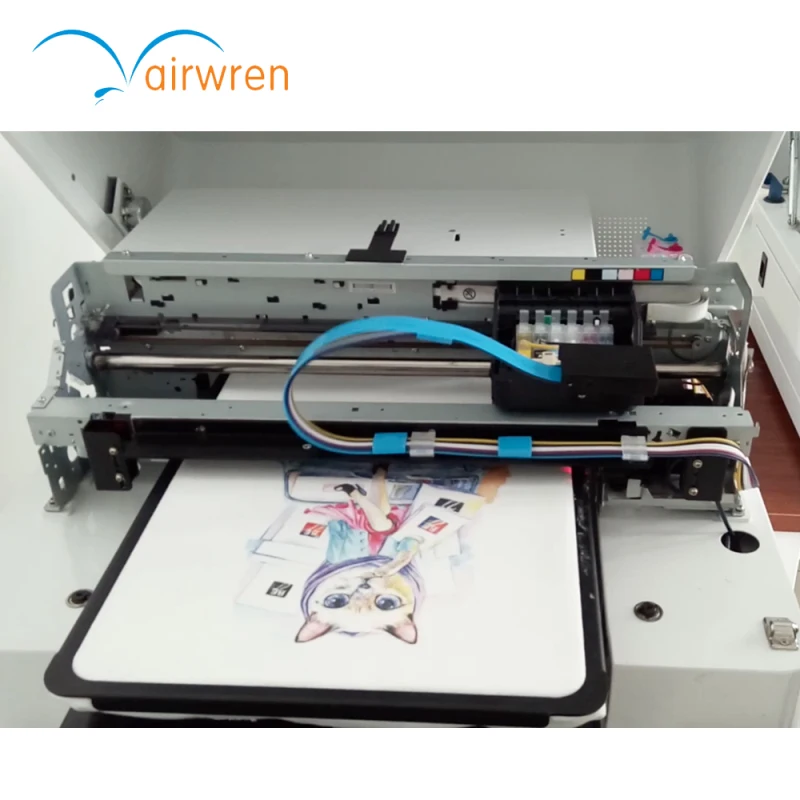  Factory price 1440dpi a3 DTG tshirt printer 3d digital inkjet printing all color digital print tshi