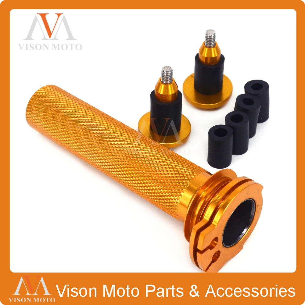 22mm Handlebar Hand Grips Quick Action Throttle Twist Tube fit for Harley Dyna e