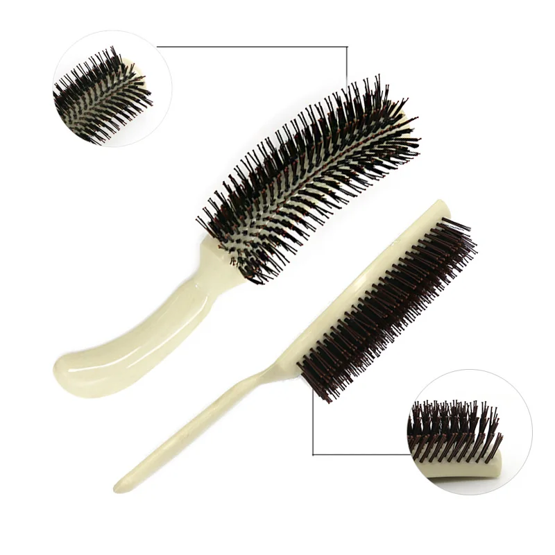 2017 New Hair Comb Detangling Handle Shower Hair Brush Bridal Comb Wedding Care Styling Hairdressing Scalp Massage Comb Tools (4)