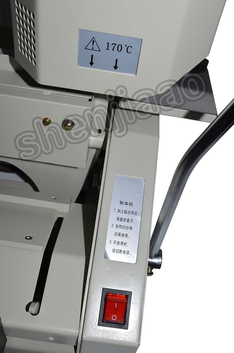 Booklet Maker Rd-jb-5 Hot Melt Cola Máquina Vinculativo Cola Desktop Livro Máquina Obrigatória da Colagem Máquina de Encadernação do Livro 110 v/ 220v 1pc 5 Encadernadora