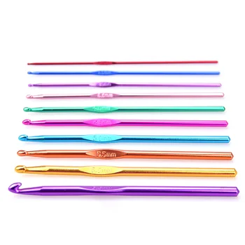 

22pcs Knitting Needles Metal Crochet Needles Knitting Tool Sweater Hooks with Storage Bag for DIY Handcraft